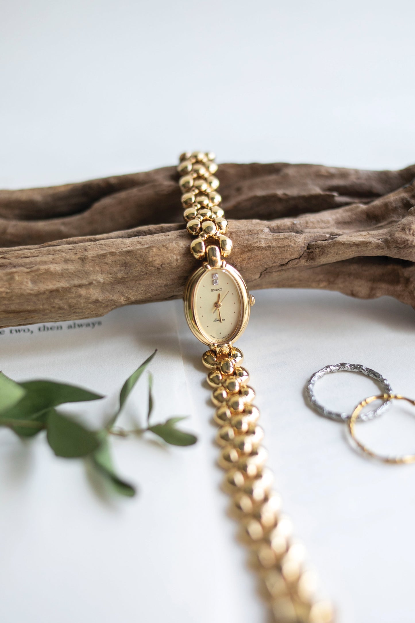 True Vintage: Seiko Belfina 1990 (Gold) (10907572306079)