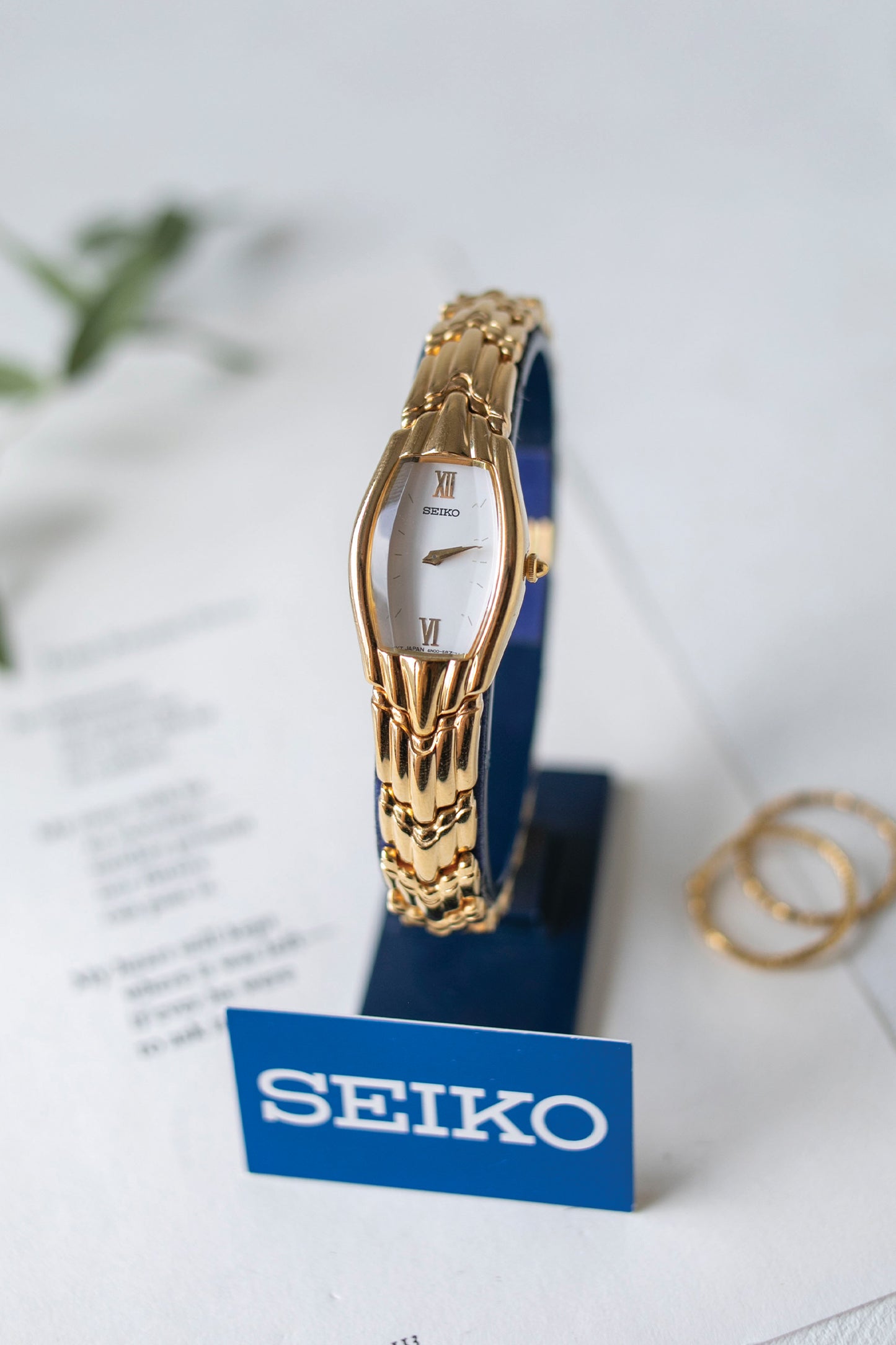 True Vintage: Seiko S81 (Gold)