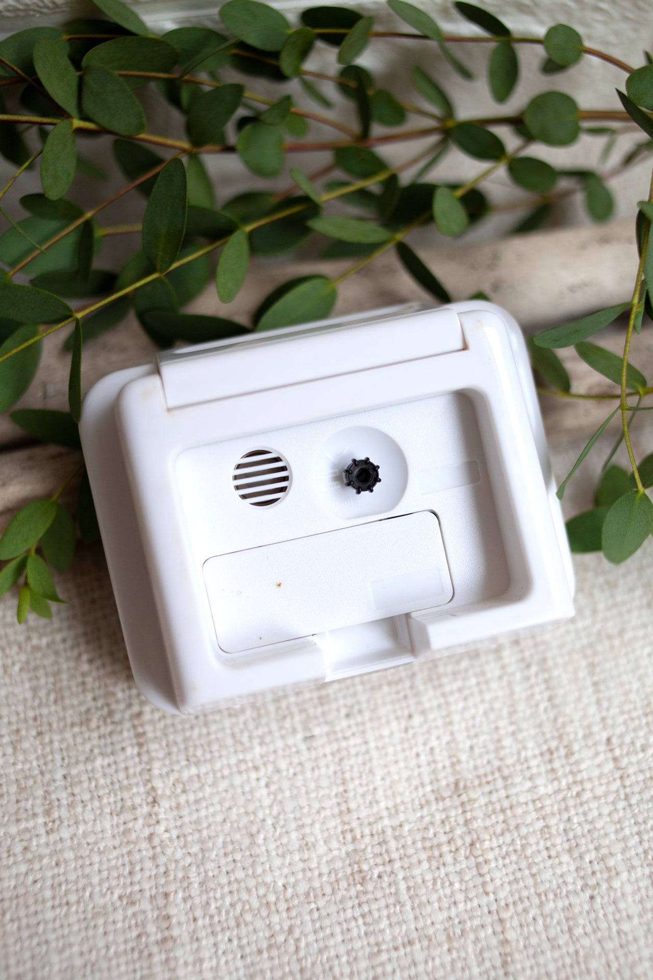 True Vintage: White Mickey Clock