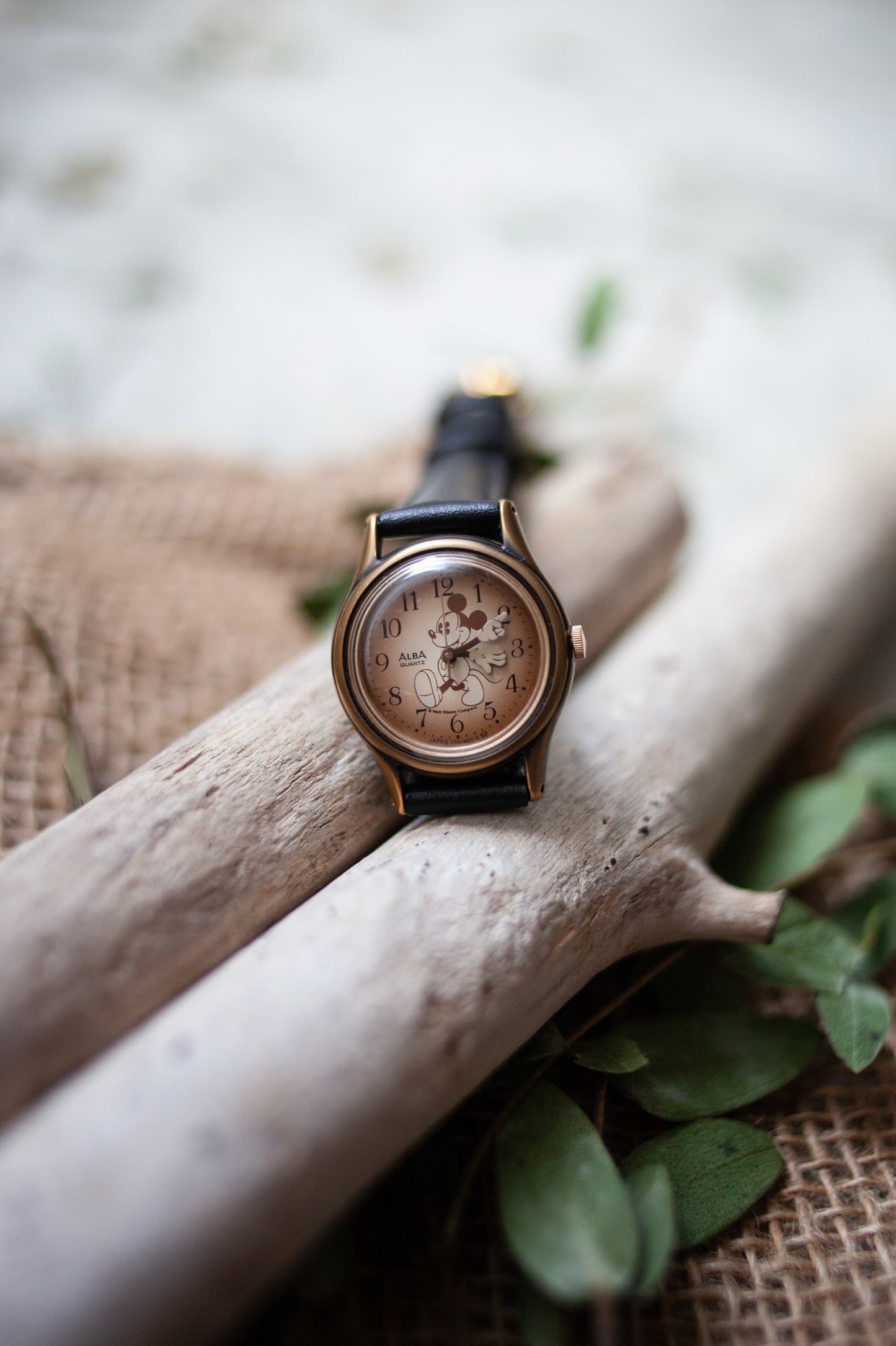 True Vintage: Retro Mickey in Old Gold