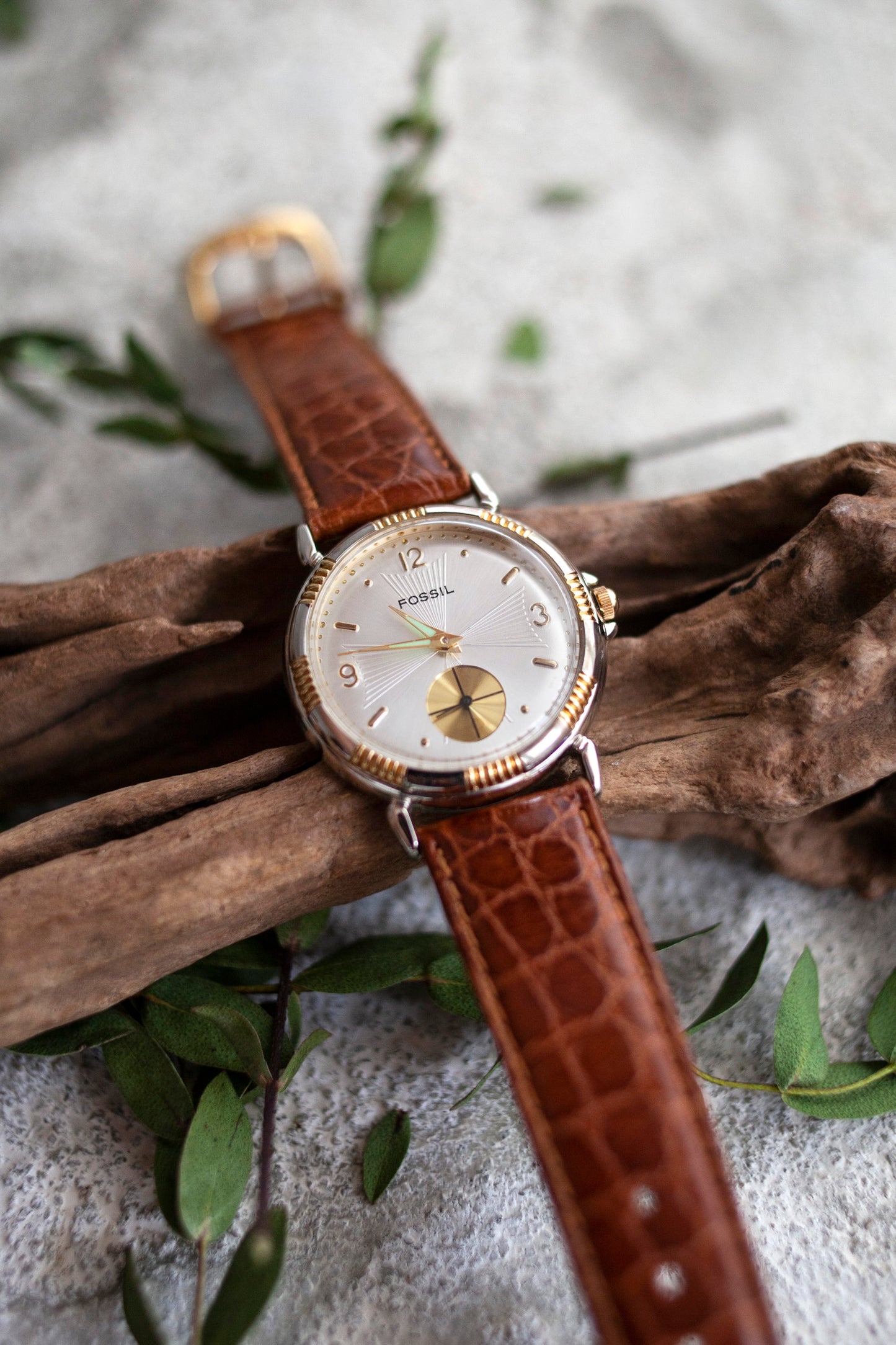 True Vintage: Fossil Maltese Cross (6992548429983)