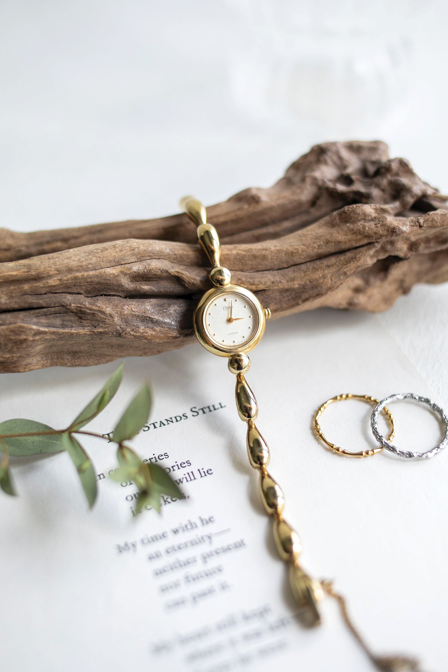 True Vintage: Citizen Teardrop (Gold) (10906554204319)