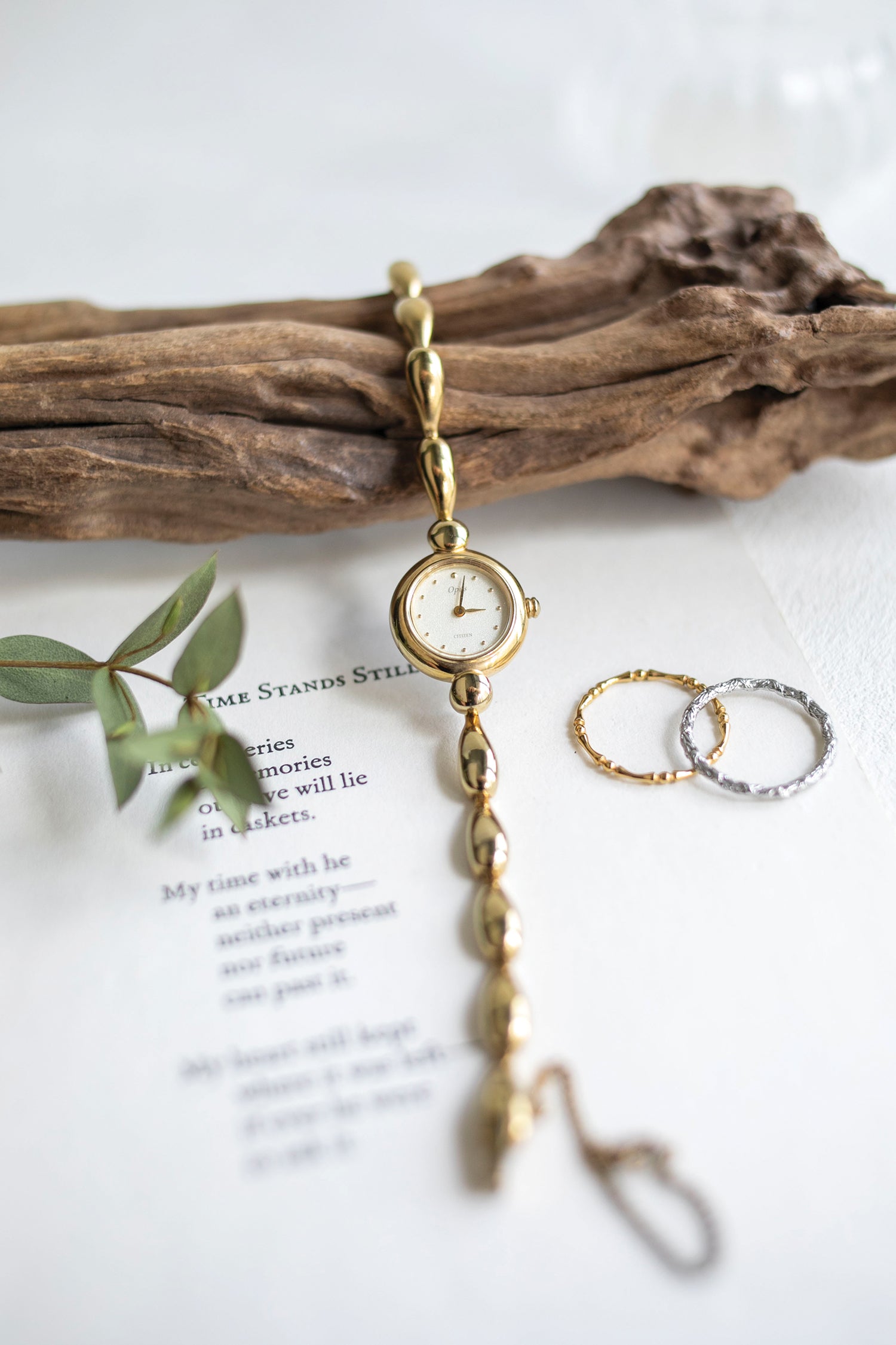 True Vintage: Citizen Teardrop (Gold) (10906554204319)