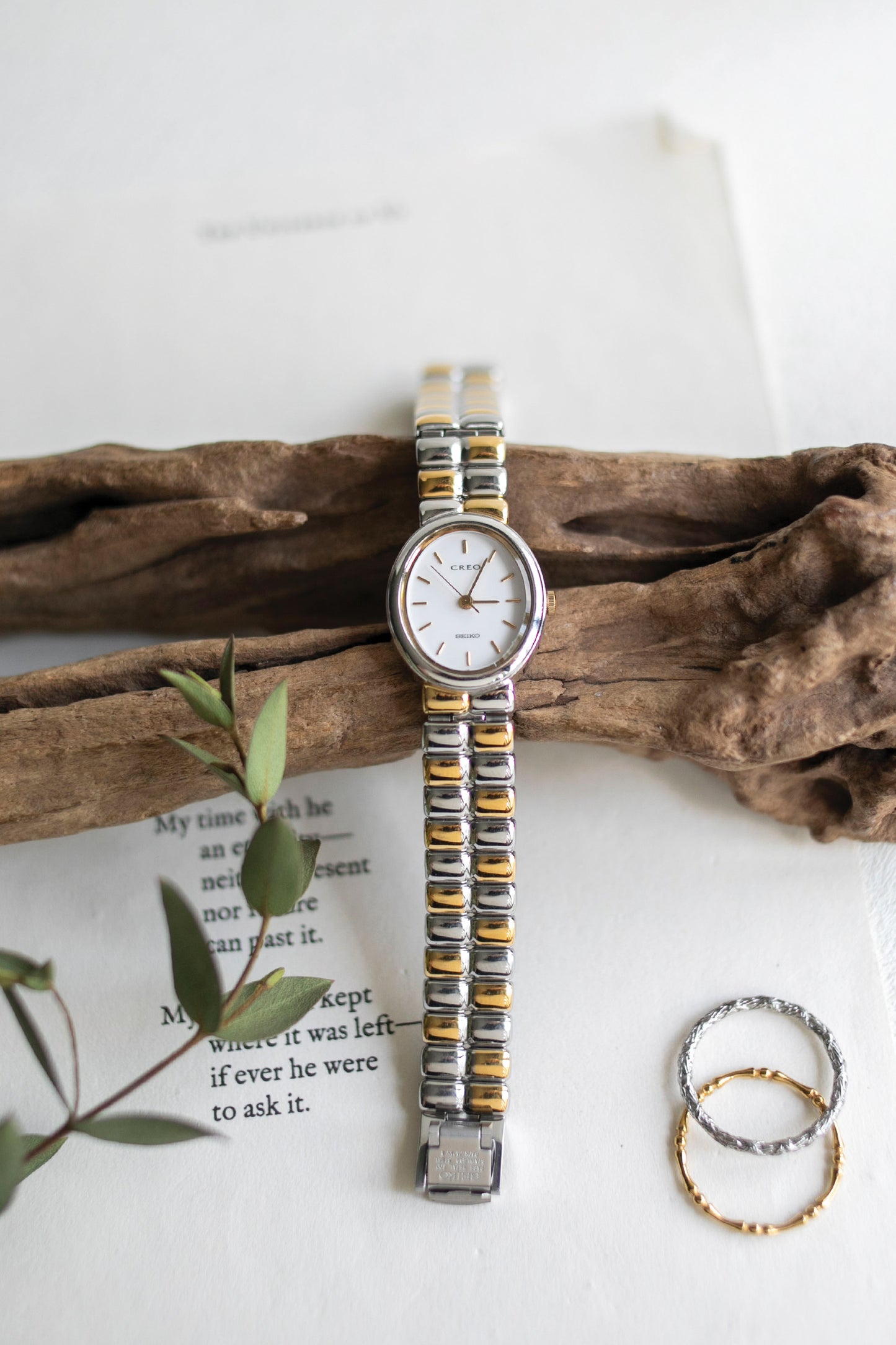 True Vintage: Seiko Creo Oval 1998 (10907573158047)