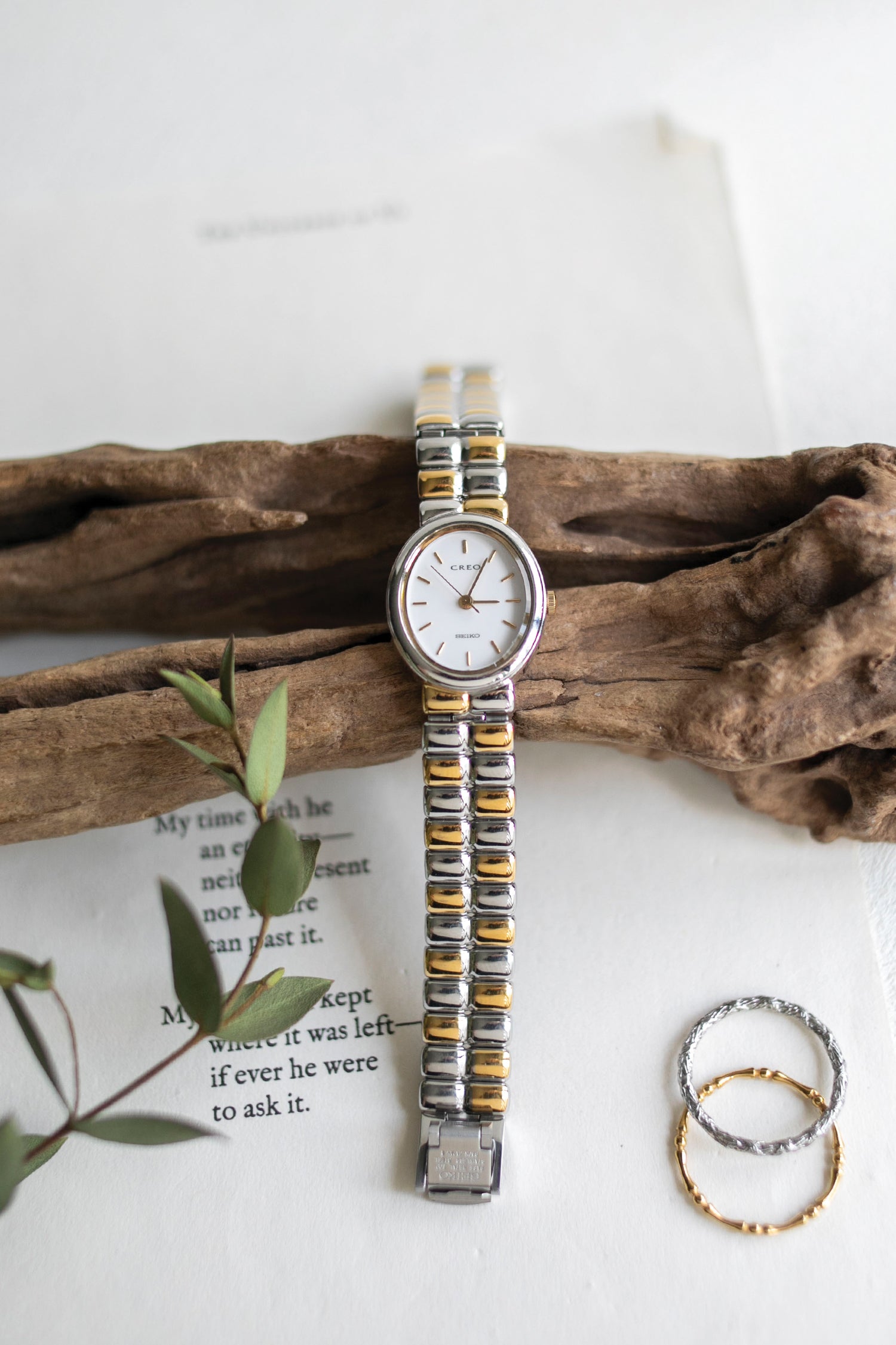 True Vintage: Seiko Creo Oval 1998 (10907573158047)