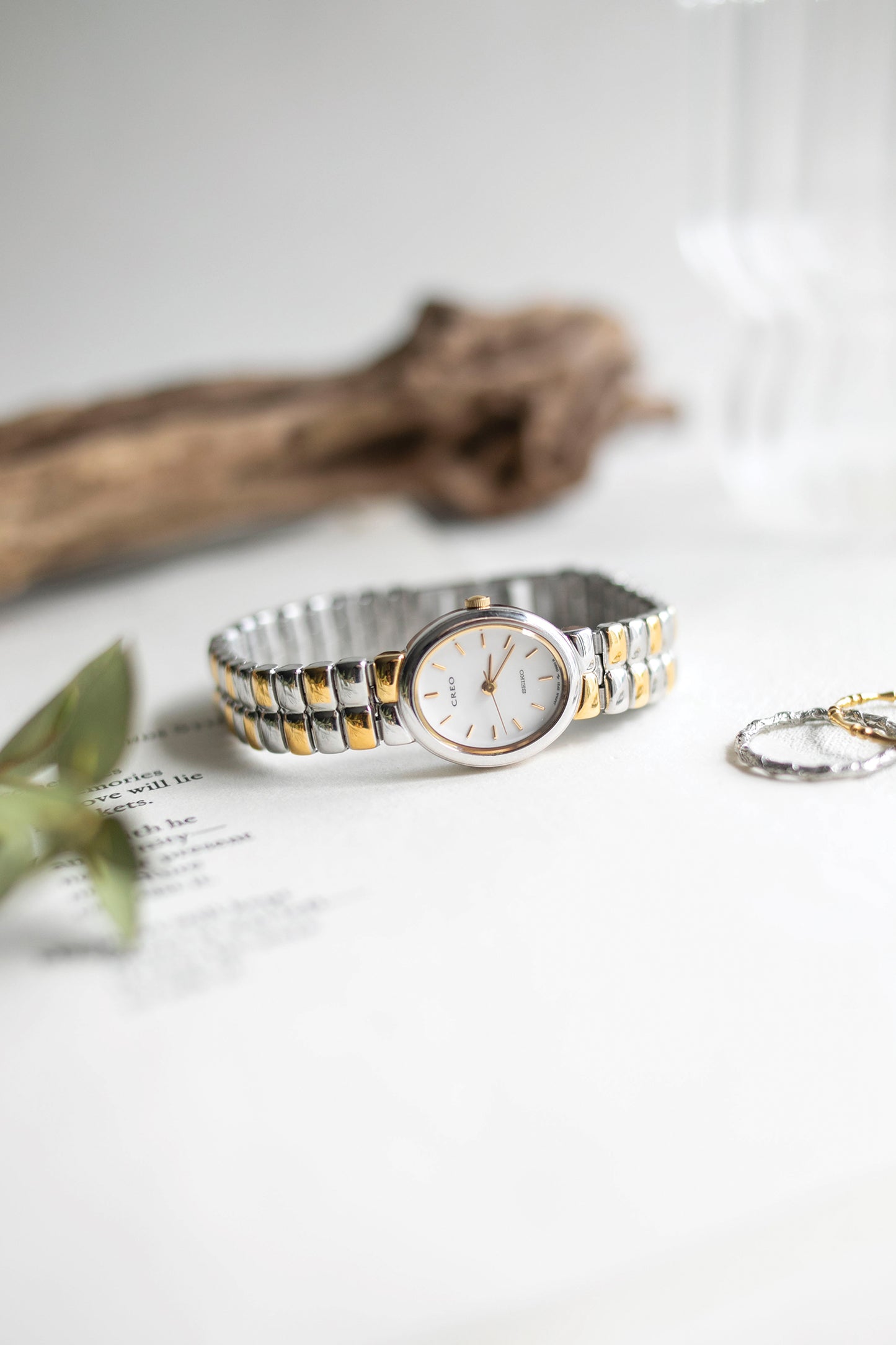 True Vintage: Seiko Creo Oval 1998 (10907573158047)