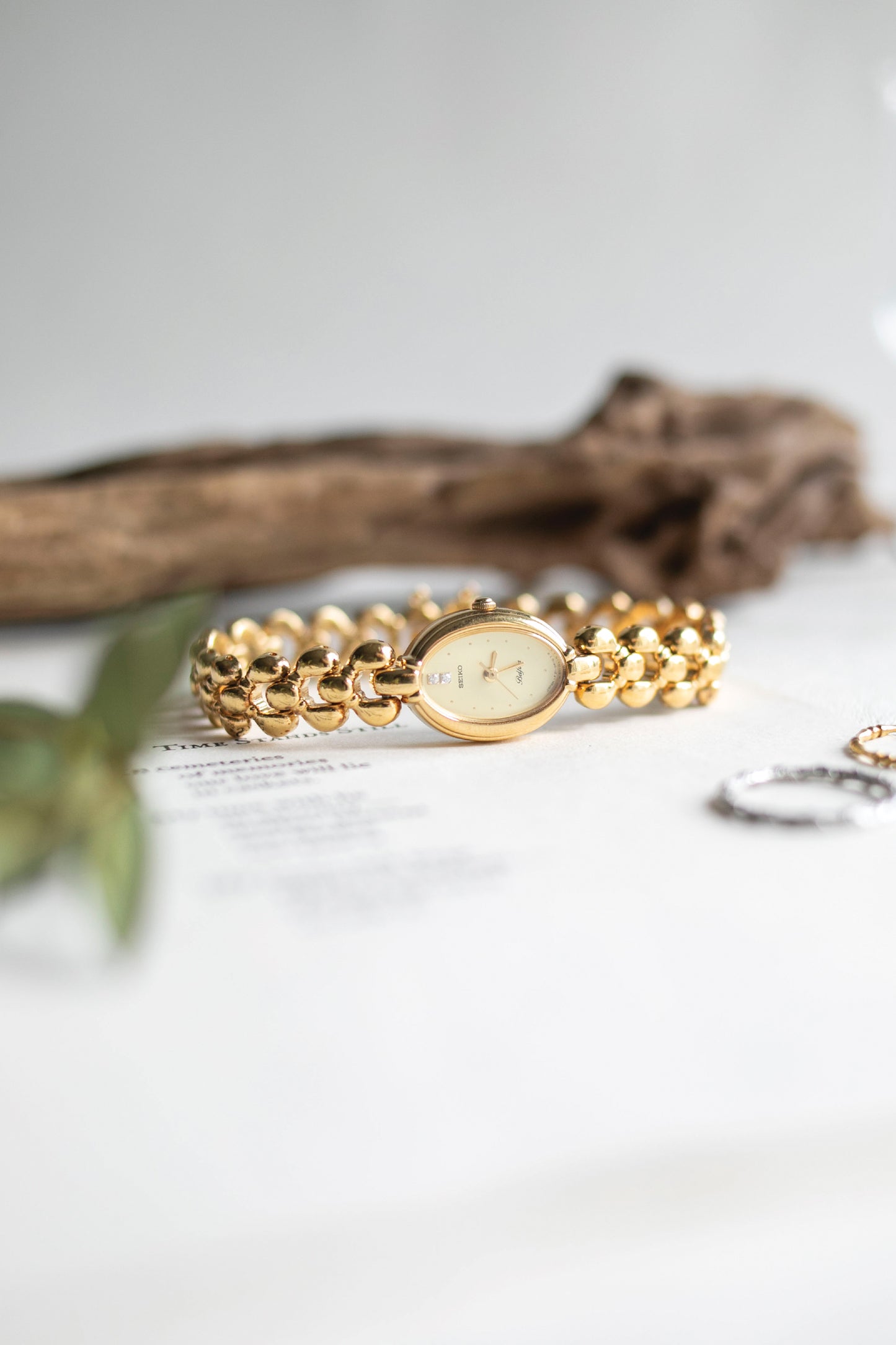 True Vintage: Seiko Belfina 1990 (Gold) (10907572306079)