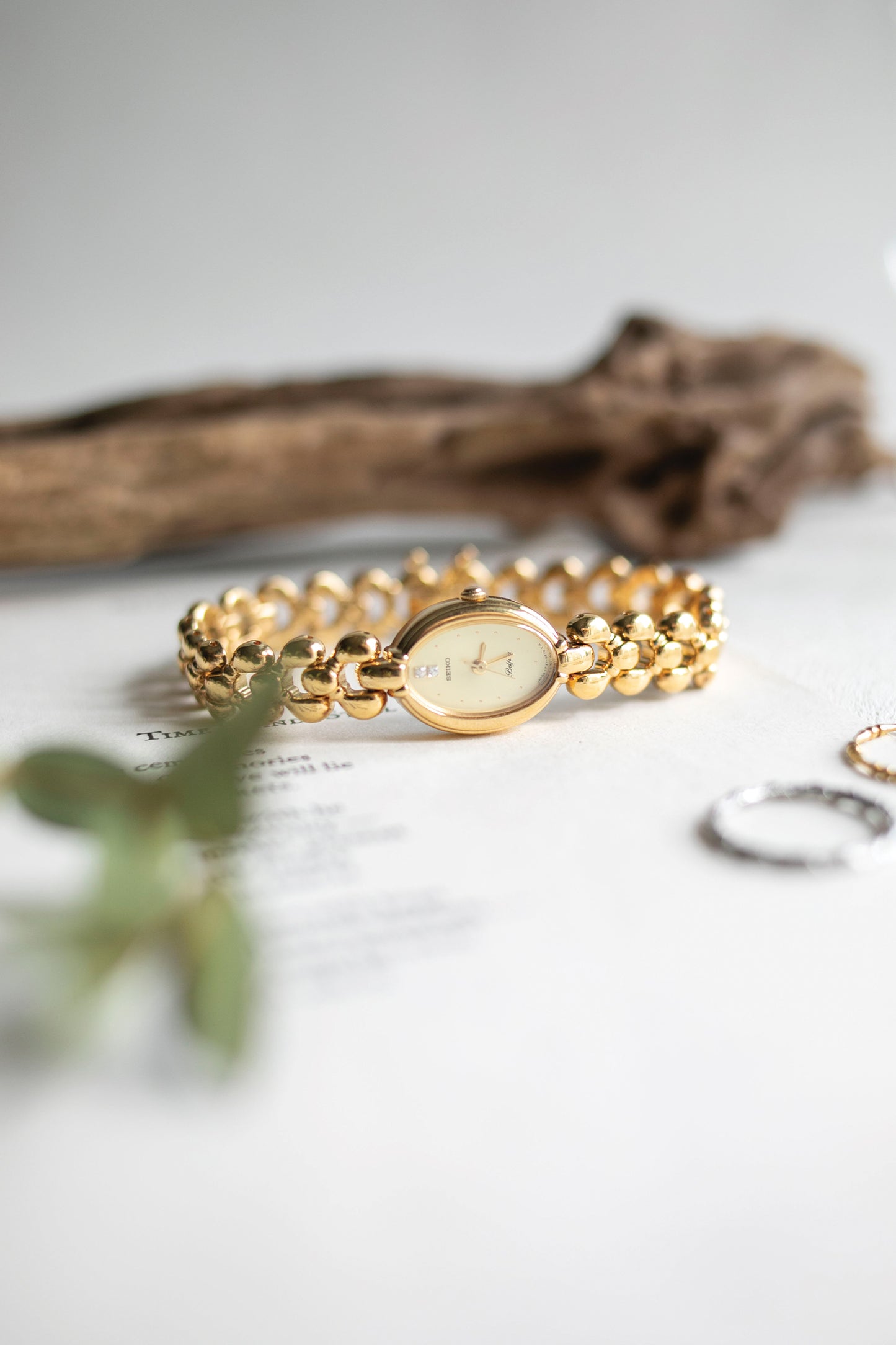 True Vintage: Seiko Belfina 1990 (Gold) (10907572306079)