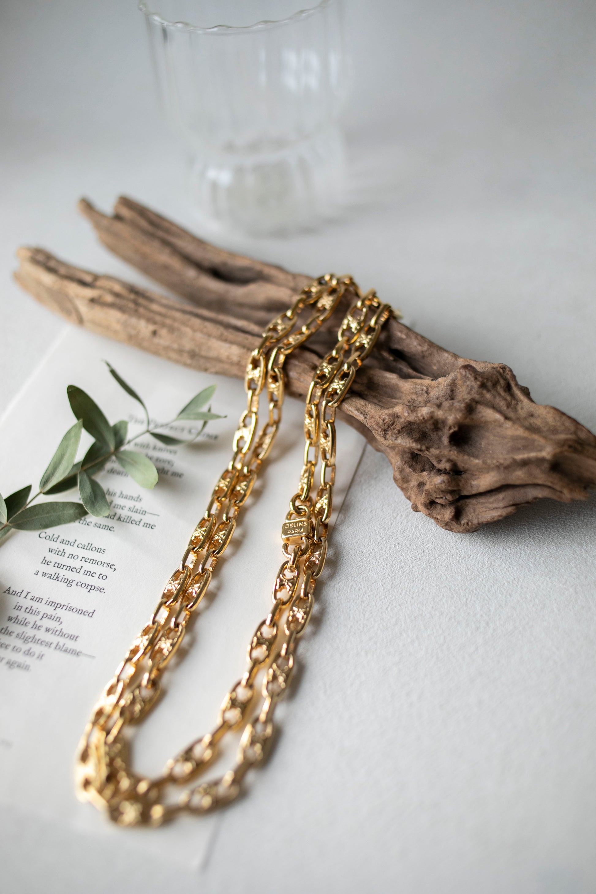 Vintage Celine Triomphe Sautoir Necklace (J-C05) (10880231309471)