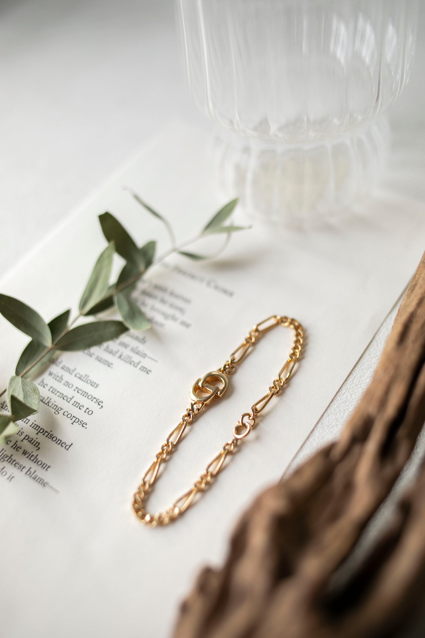 Vintage Christian Dior Link Bracelet (J-CD04)