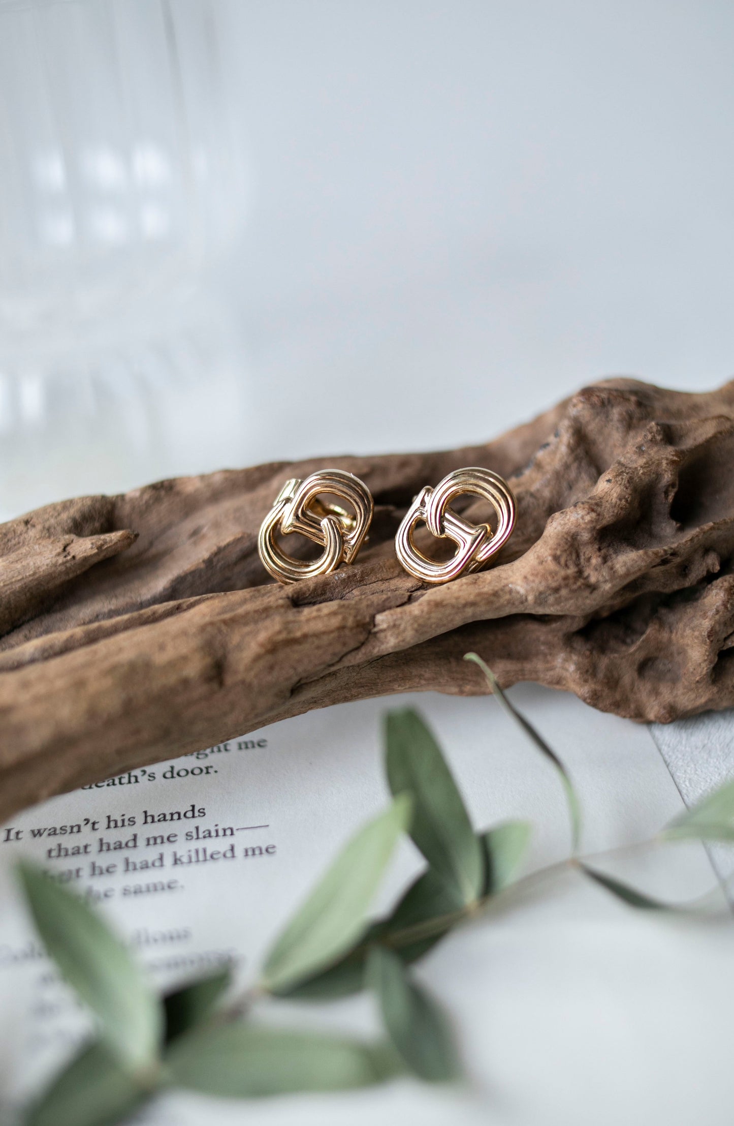 Vintage Christian Dior Clip-On Earrings (J-CD11)