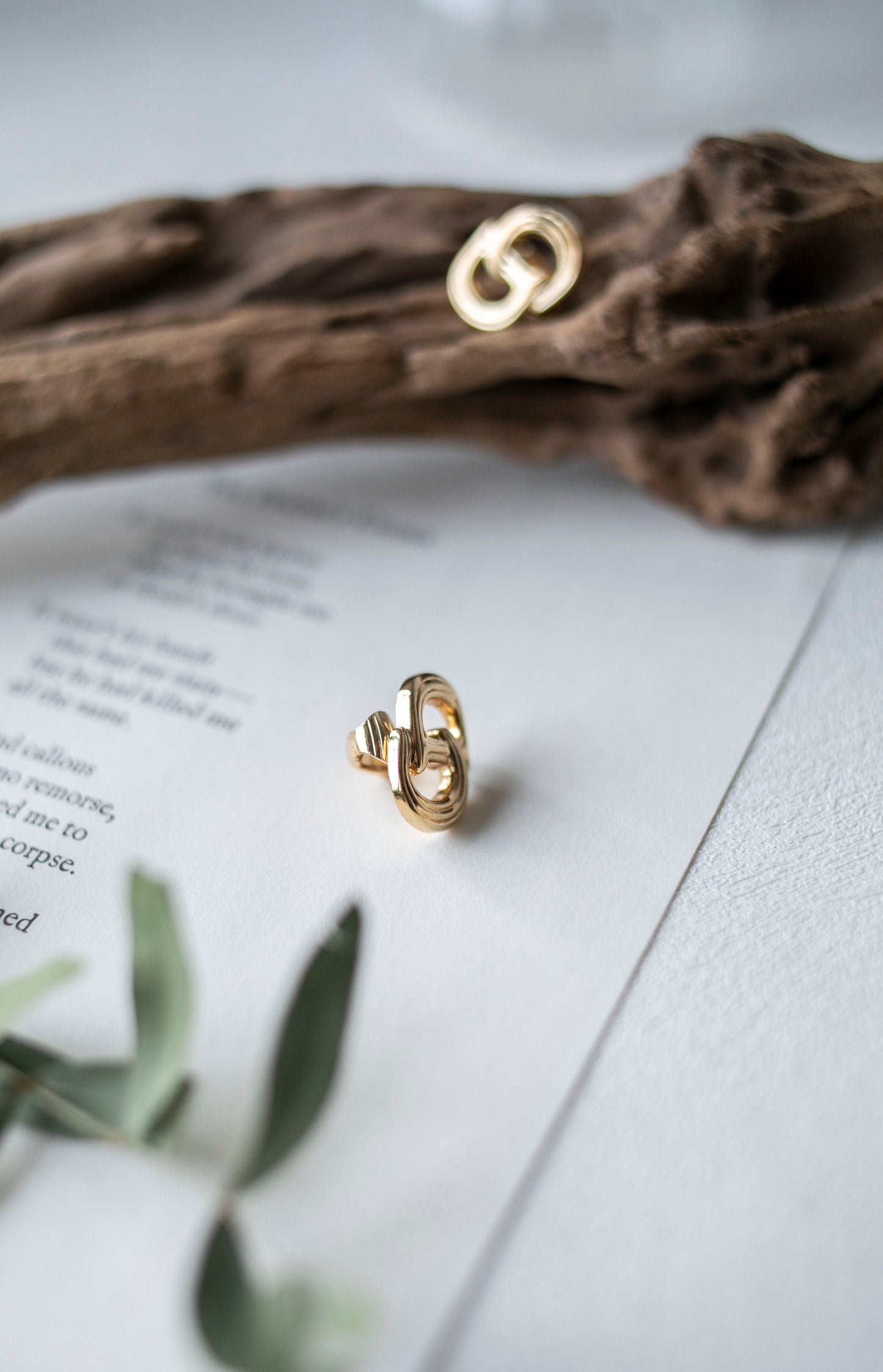 Vintage Christian Dior Clip-On Earrings (J-CD11)