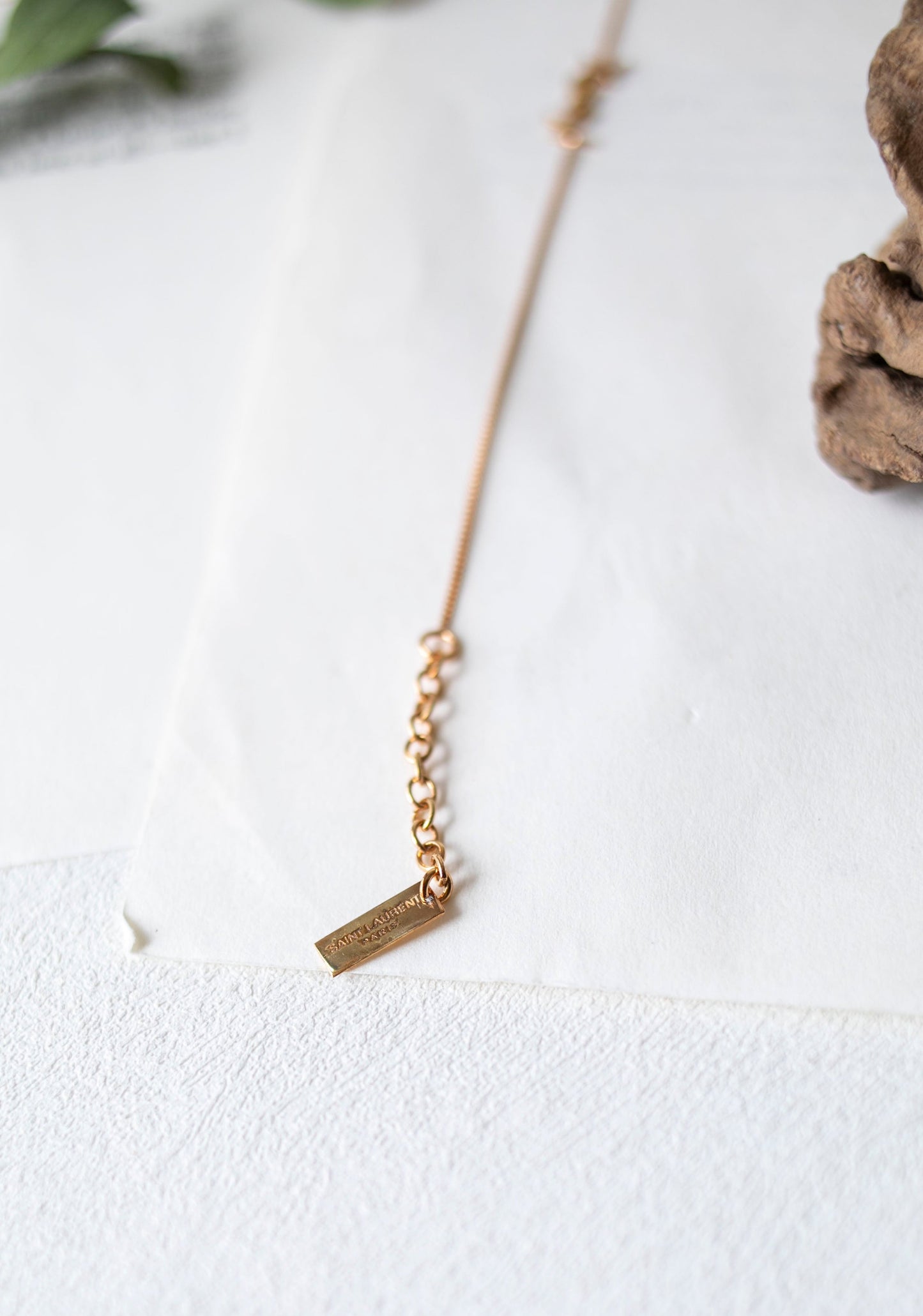 Vintage Saint Laurent YSL Monogramme Cassandra Bracelet (J-YSL01)