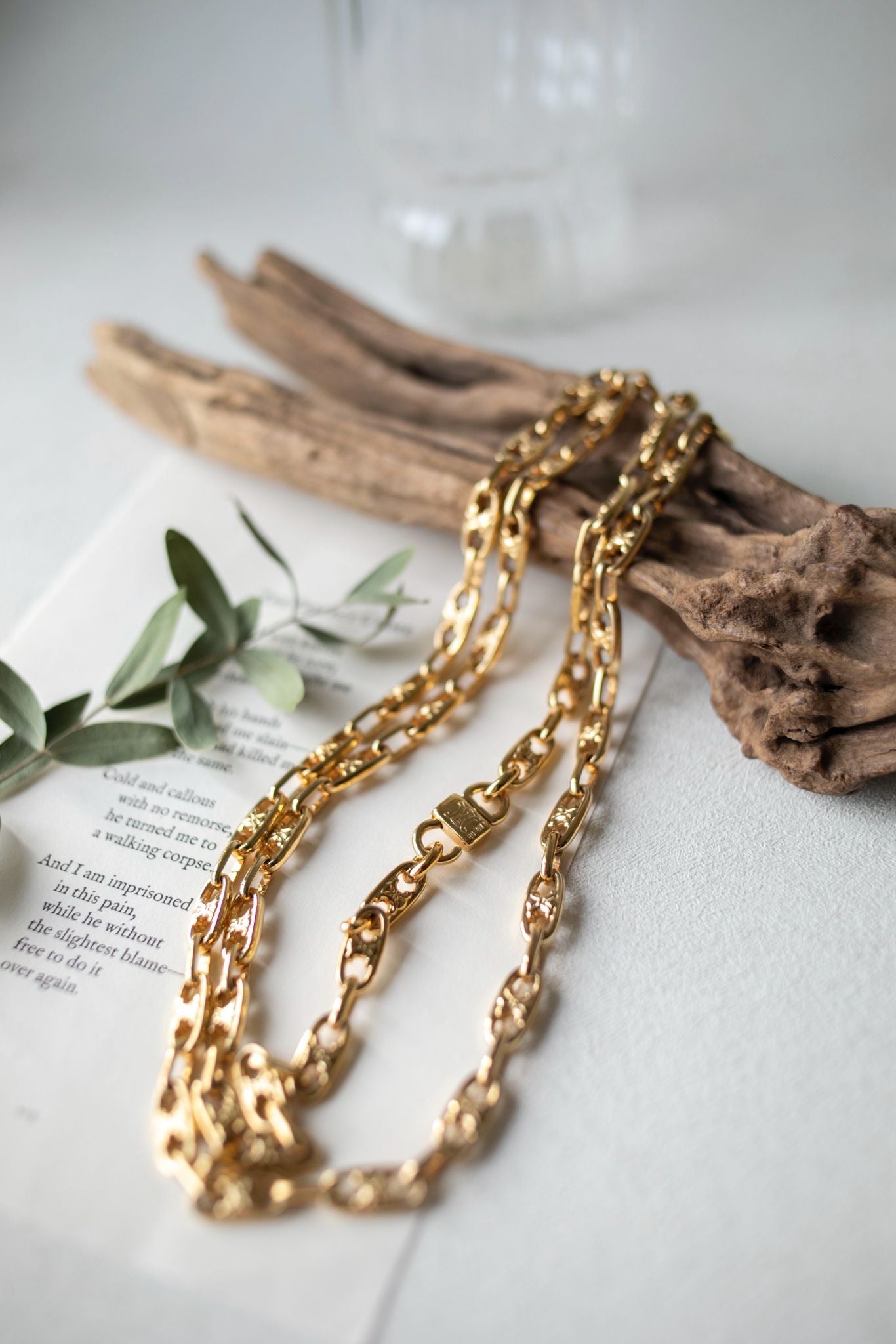 Vintage Celine Triomphe Sautoir Necklace (J-C05) (10880231309471)